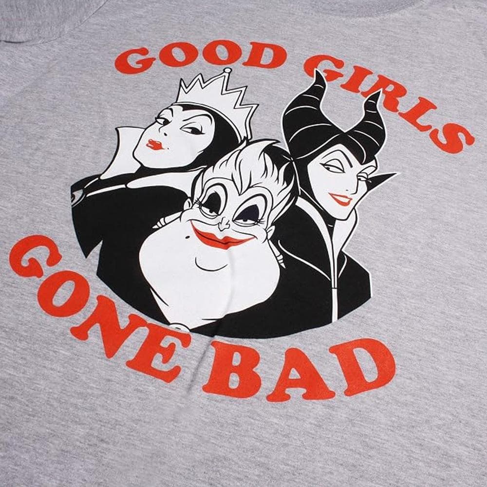T-Shirt Gris Femme Disney Goodgirls Gone Bad 2