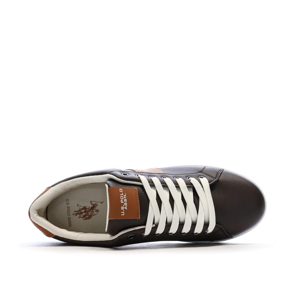 Baskets Marrons/Camel Homme US Polo ASSN 4