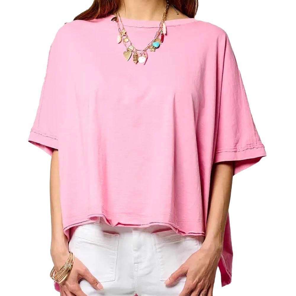 T-shirt Rose Femme Kaporal Vison 1