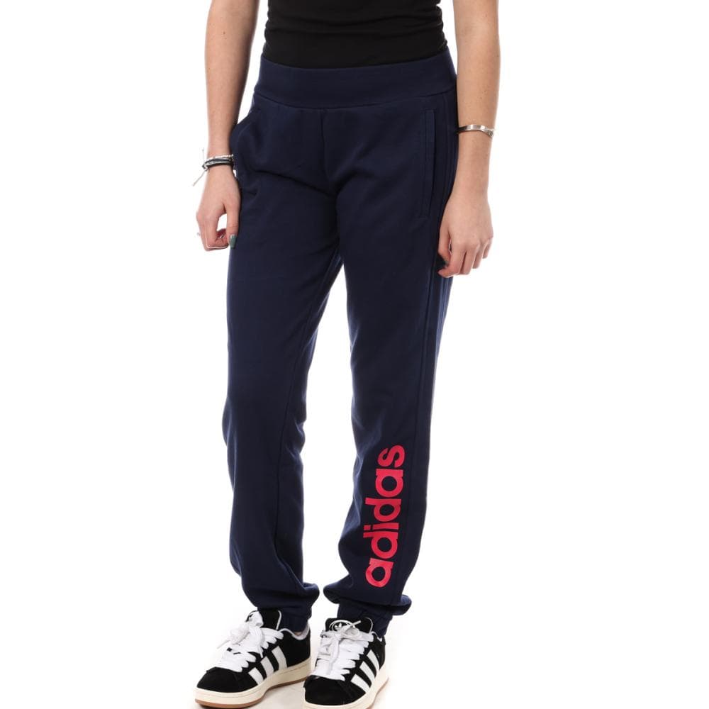 Jogging Marine/Rouge Femme Adidas M60639 1