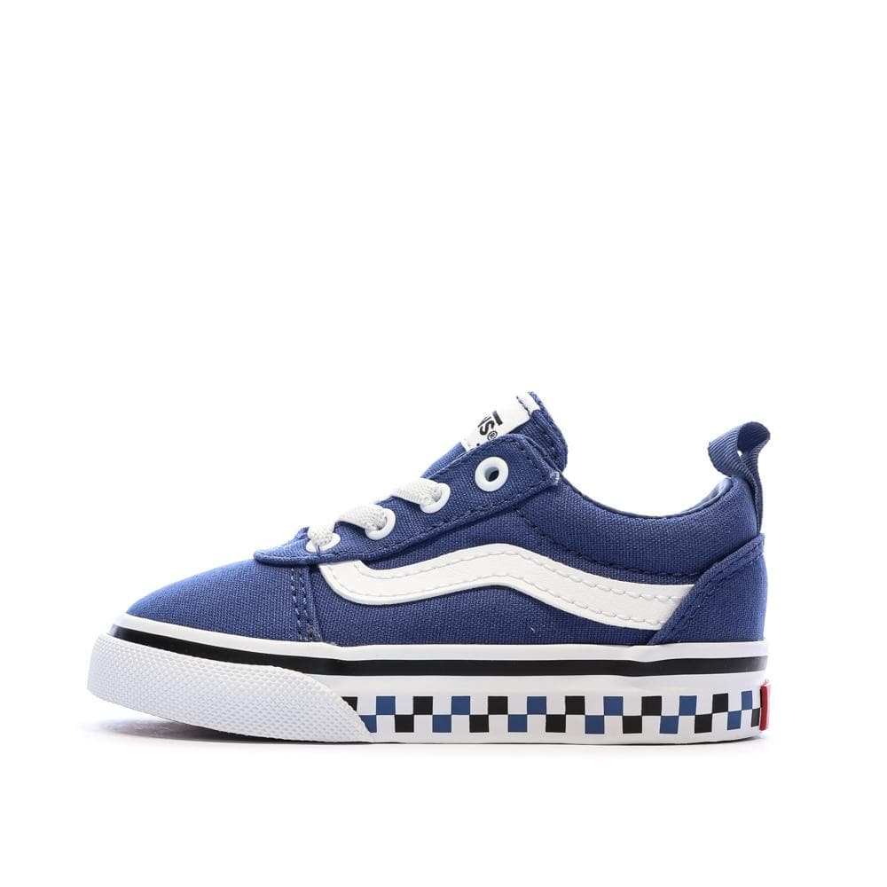 Baskets Bleu Garçon Vans Ward Slipon Variety Sidewa 1