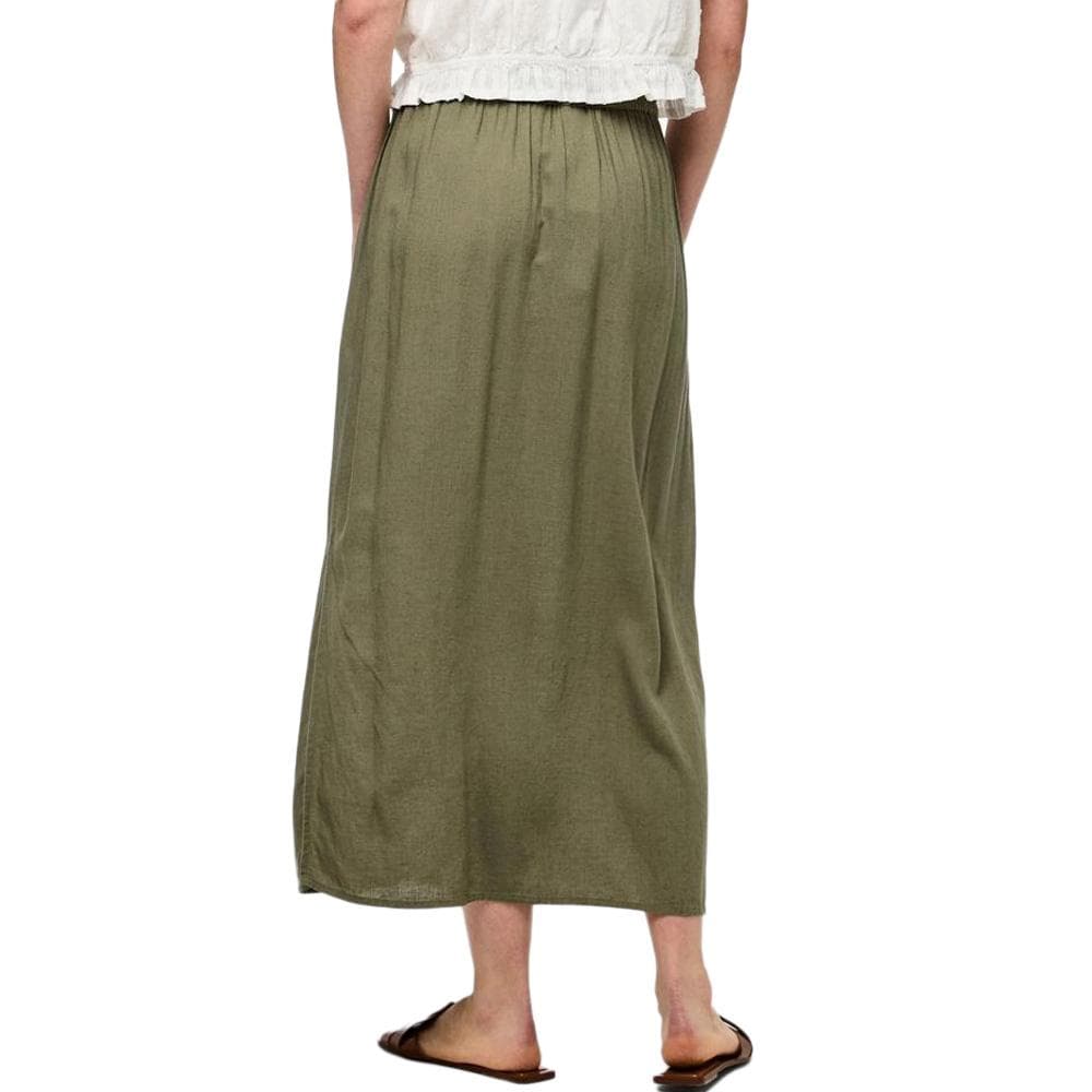 Jupe Verte Femme Pieces Pia 3