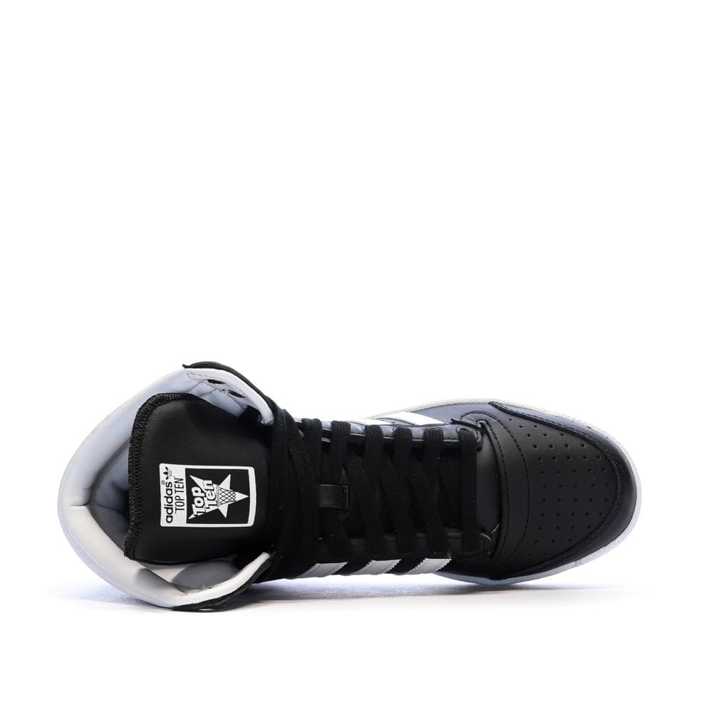 Baskets Noires/Blanches Homme Adidas Ten 4