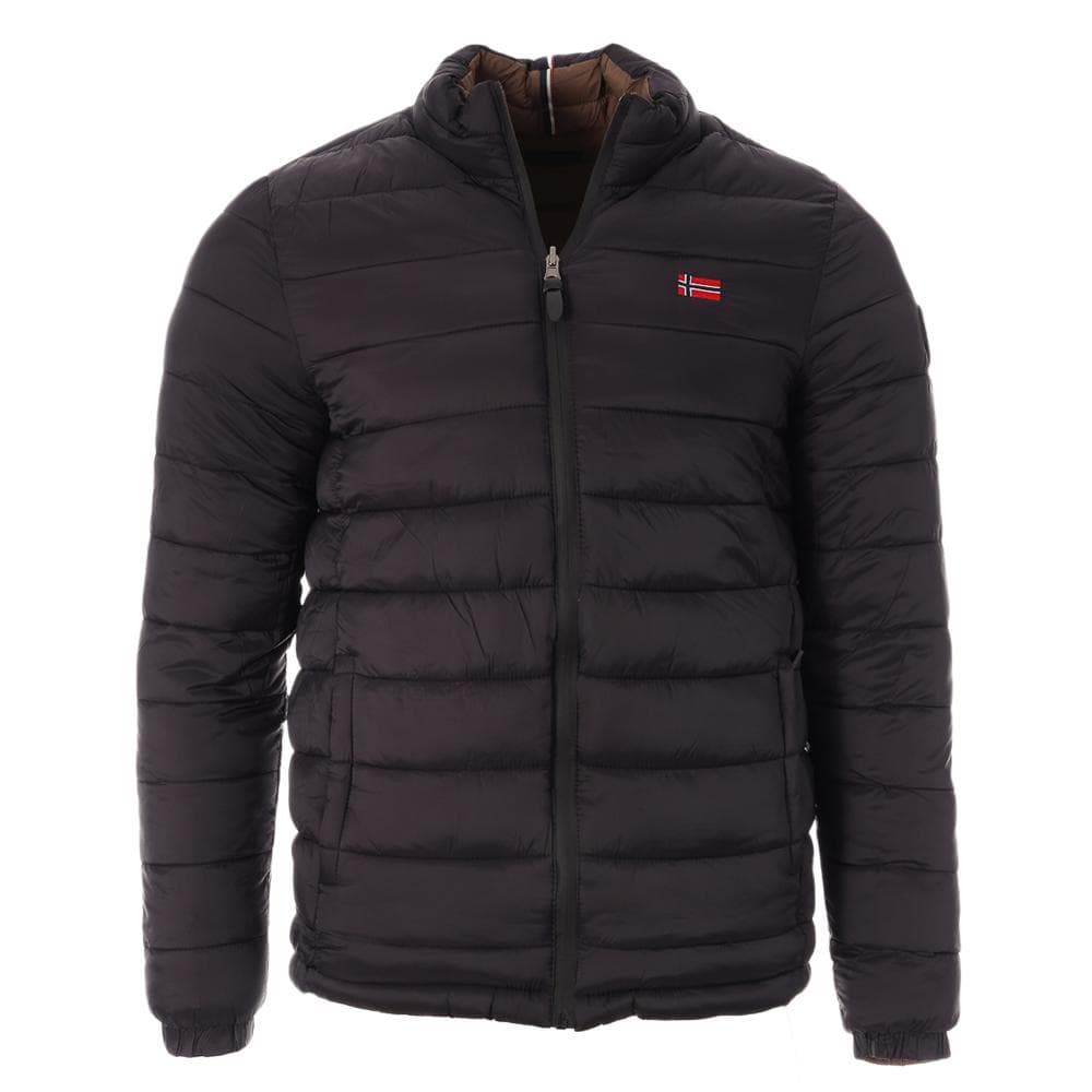 Doudoune Noir/Marron Homme Geographical Norway California/GN 1