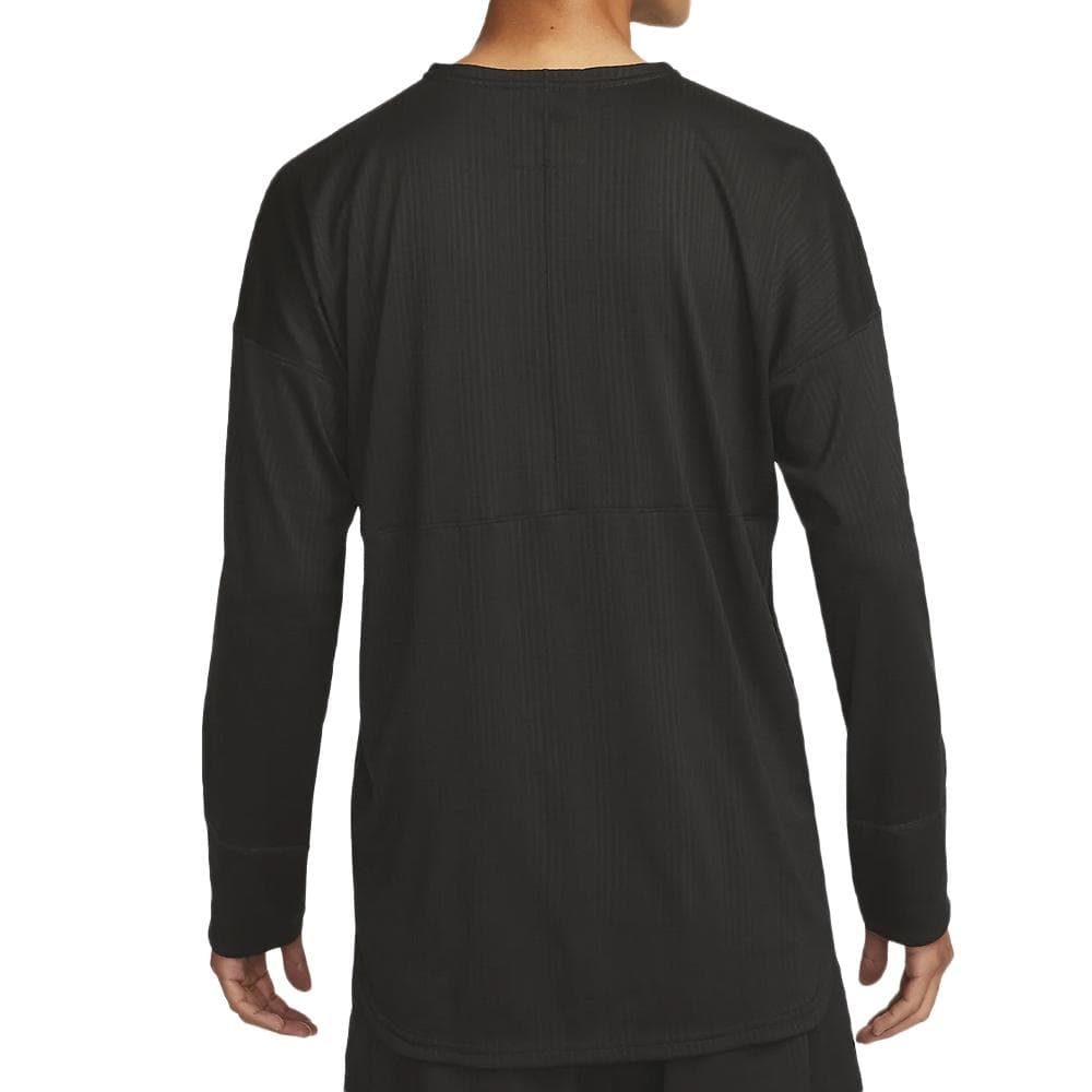 Sweat Noir Homme Nike Dri-FIT Crew Top 2