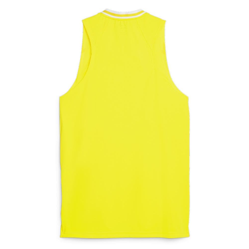 Débardeur de Sport Jaune Homme Puma Hoops 2