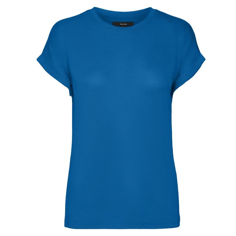 T-Shirt Bleu Roi Femme Vero Moda Brianna 10291353 1