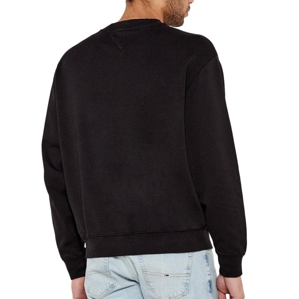 Sweat Noir Homme Tommy Hilfiger Varsity DM0DM20827 2