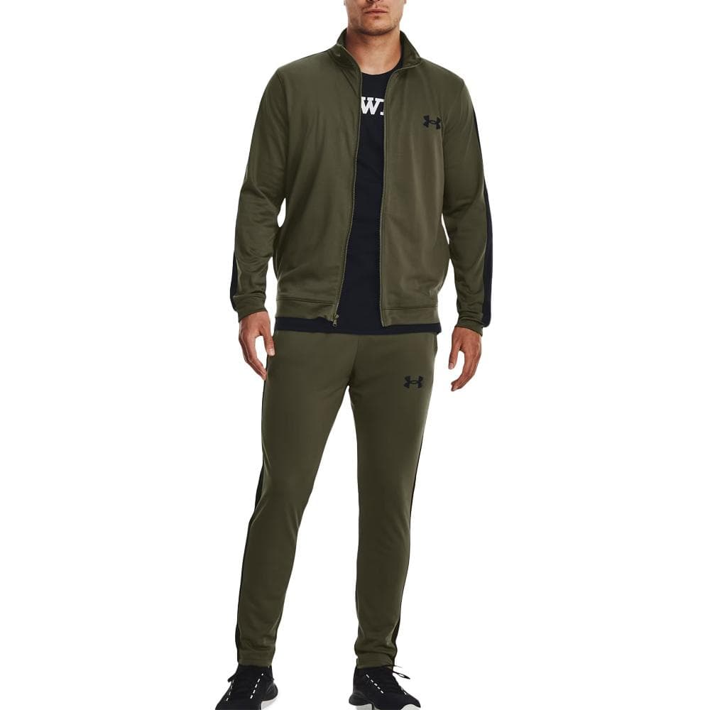 Survêtement Kaki Homme Under Armour Knit Track 1