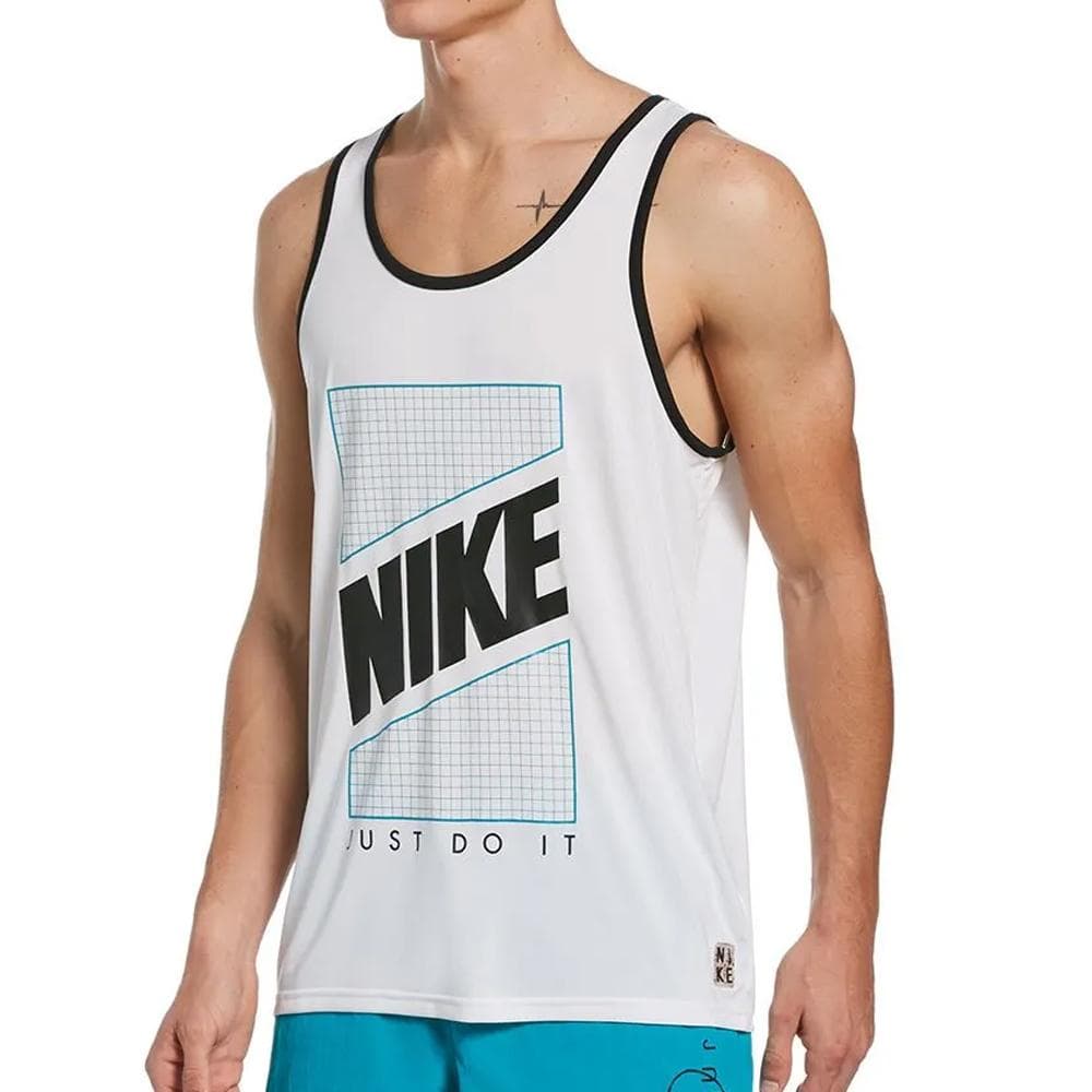 Débardeur Blanc Homme Nike Tank 1