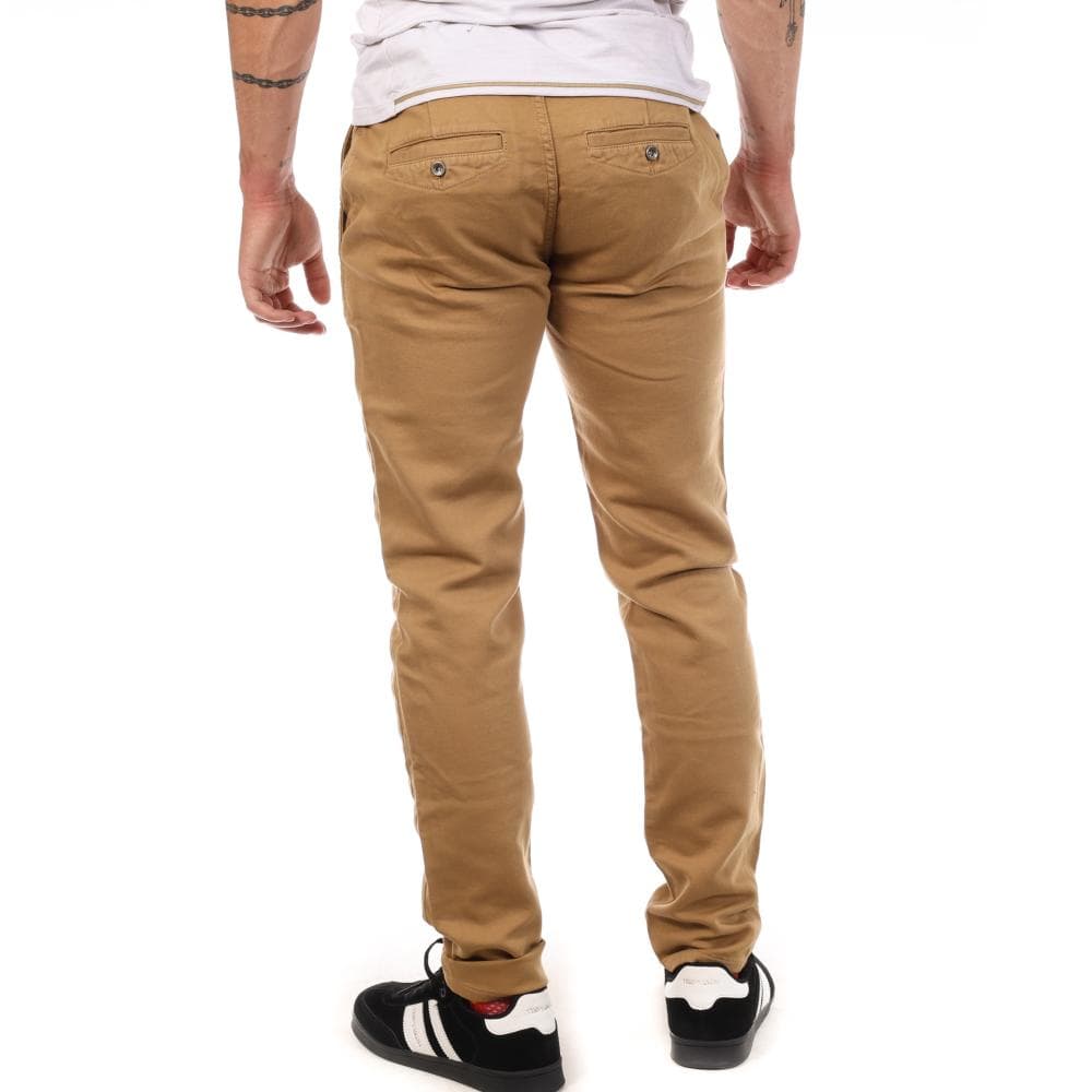Pantalon toile Marron Homme Freeman T. Porter Gino 2