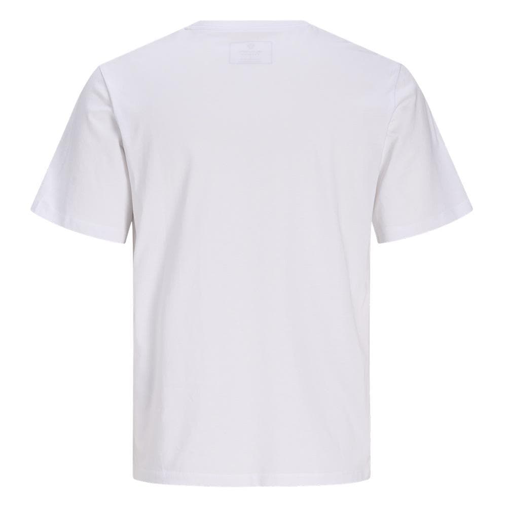 T-shirt Blanc Garçon Jack & Jones Bluzane 2