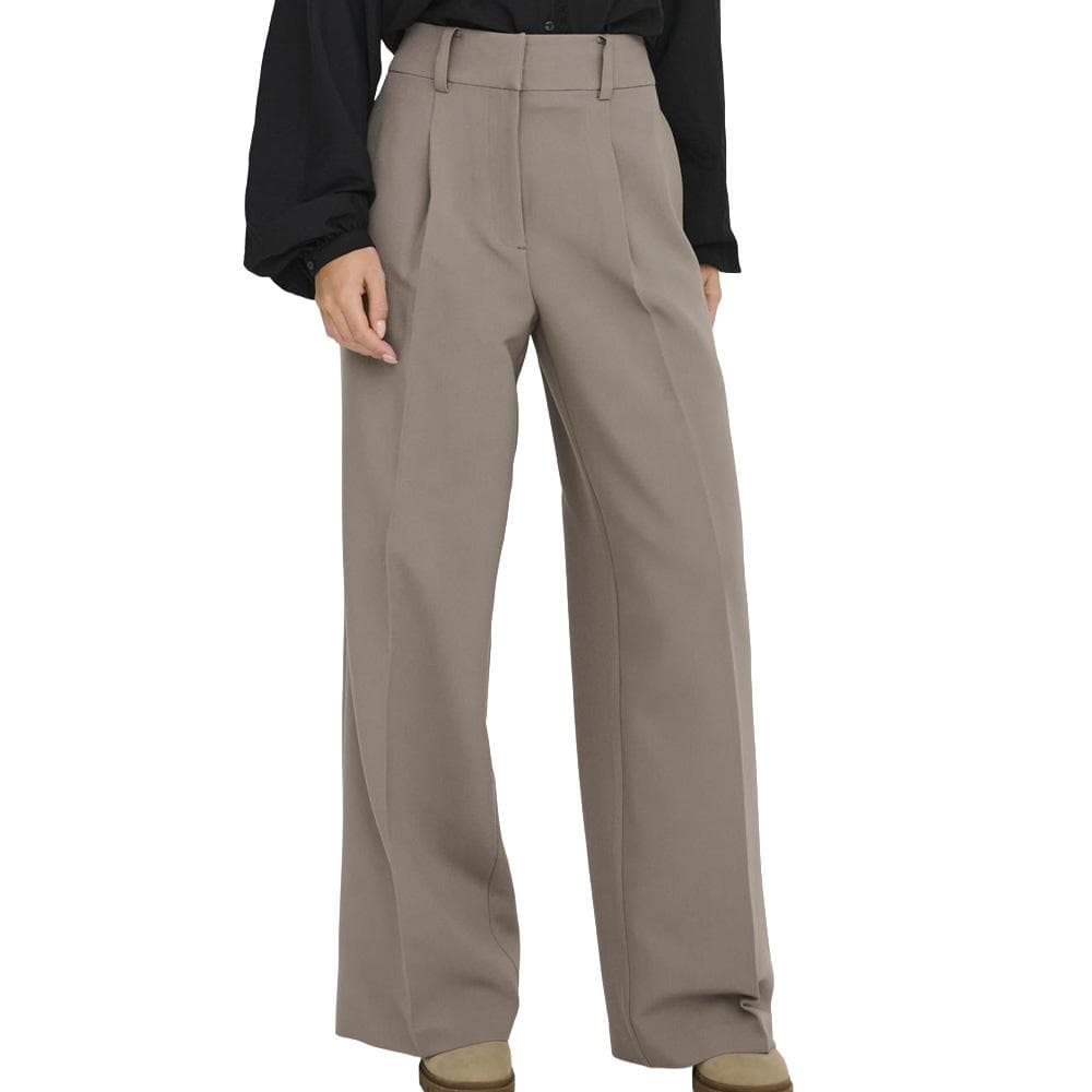 Pantalon Taupe Femme JDY Cille 1