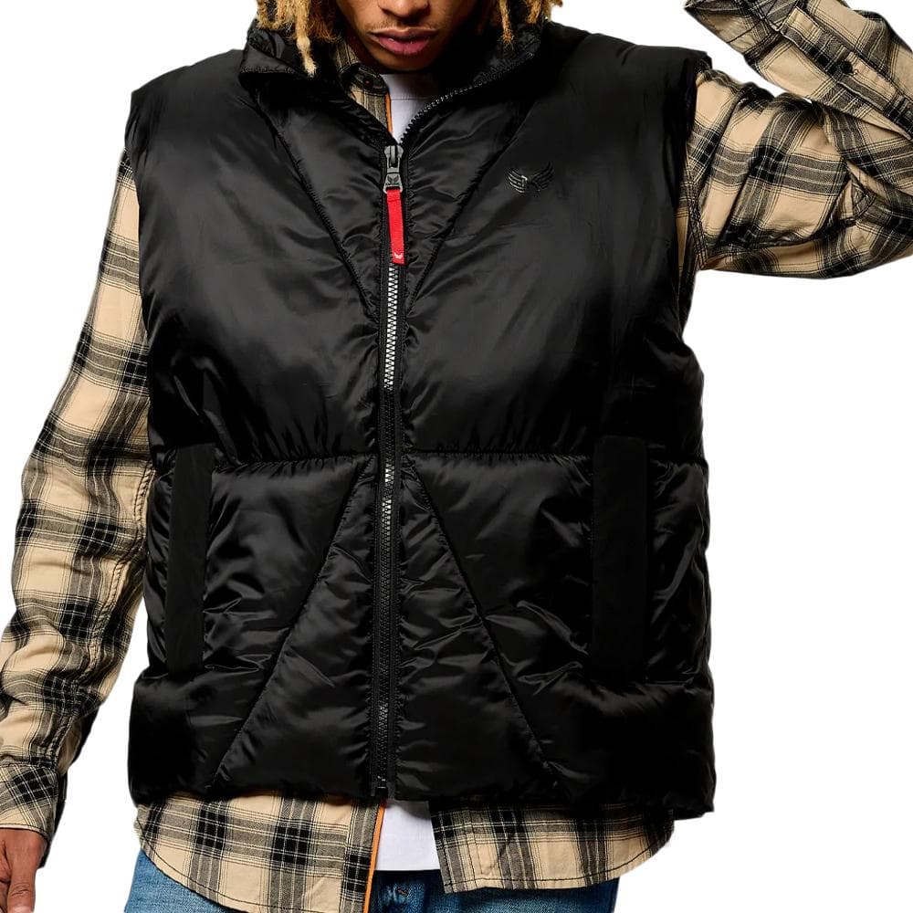 Doudoune Sans Manches Noir Homme Kaporal LASLO 1