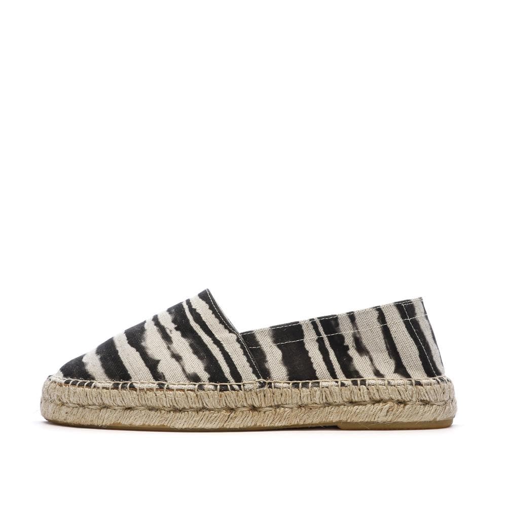Espadrilles Noires/Beiges Homme Pare Gabia Anitz 1