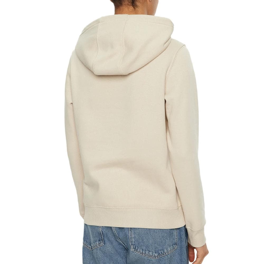 Sweat à Capuche Écru Femme Tommy Hilfiger Flag 2