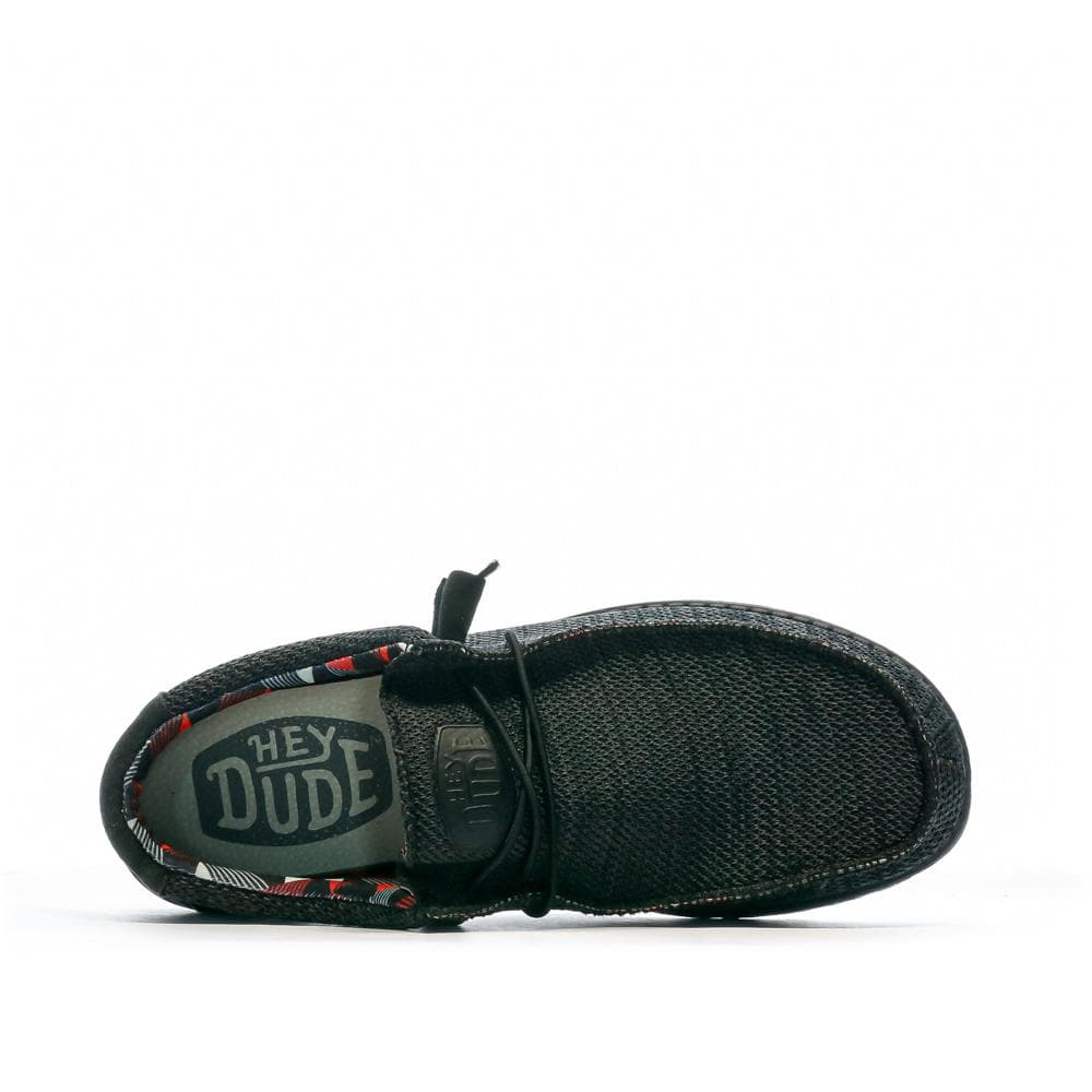 Chaussures Noir Homme Hey Dude Wally Sox 4