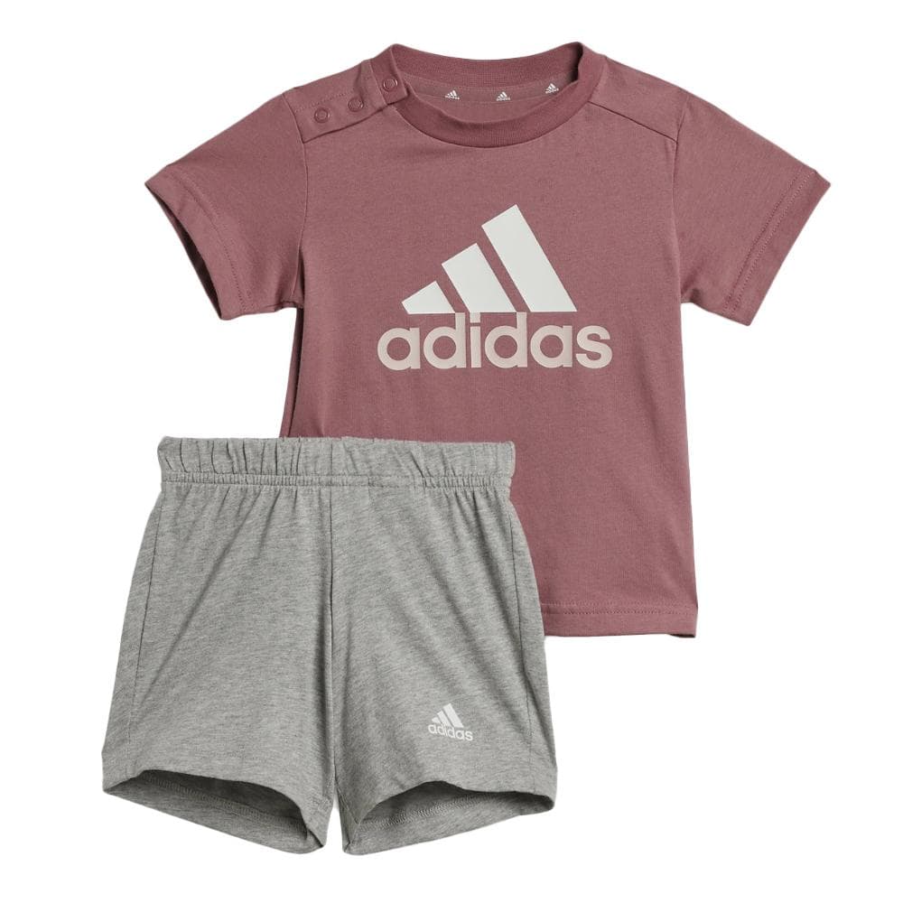 Ensemble Rose/Gris Fille Adidas IZ4975 1