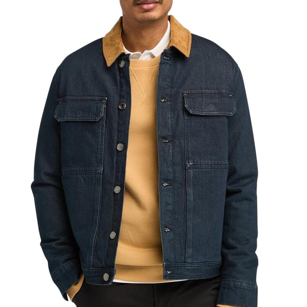 Veste en Jean Bleu Foncé Homme Timberland Trucker Insulated 1