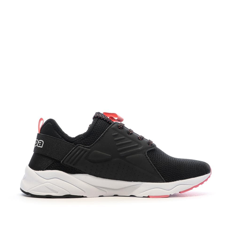 Baskets Noires/Roses Fille Kappa San Puerto Lace 2