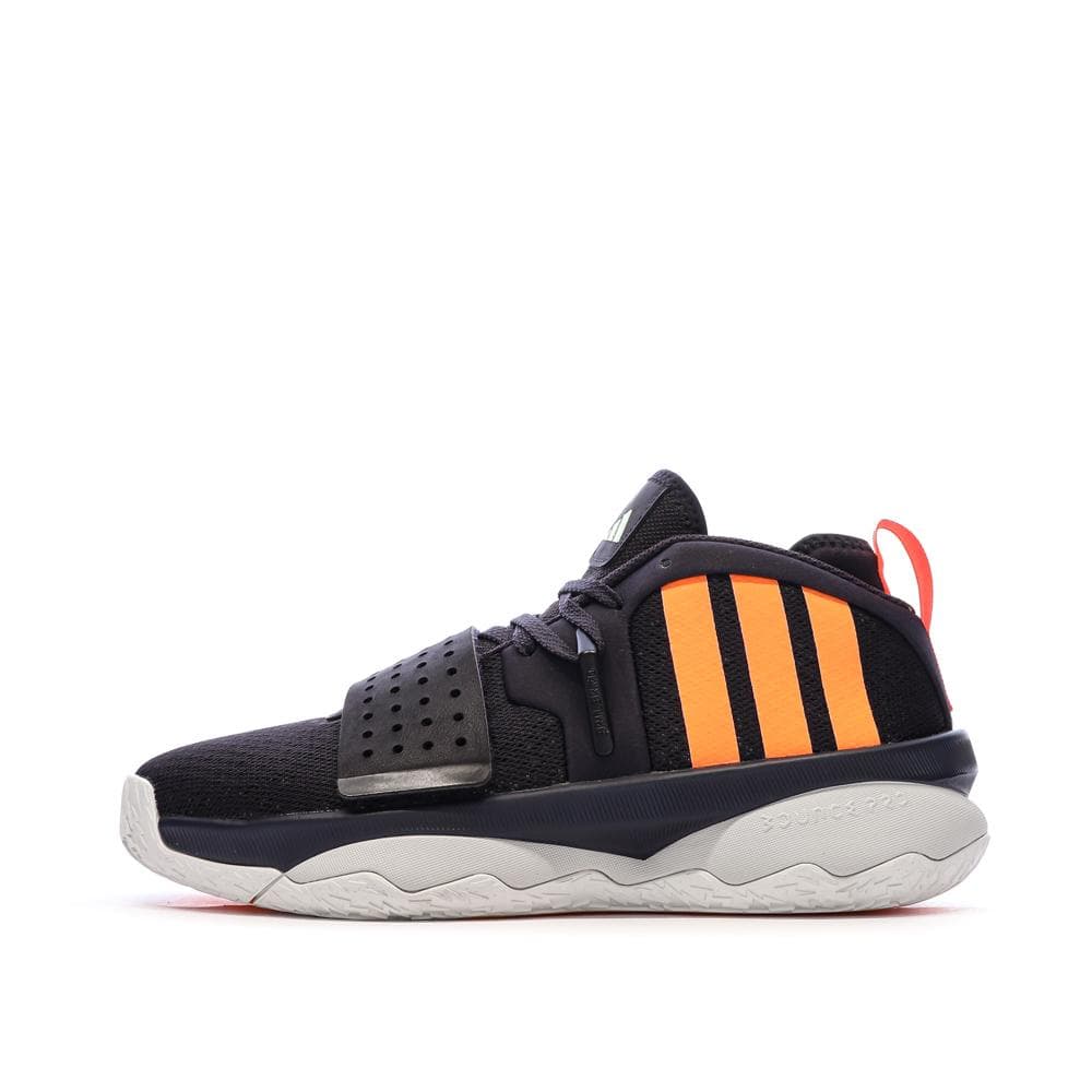 Chaussures de Basketball Noir/Orange Homme Adidas Dame 8 Extply 1