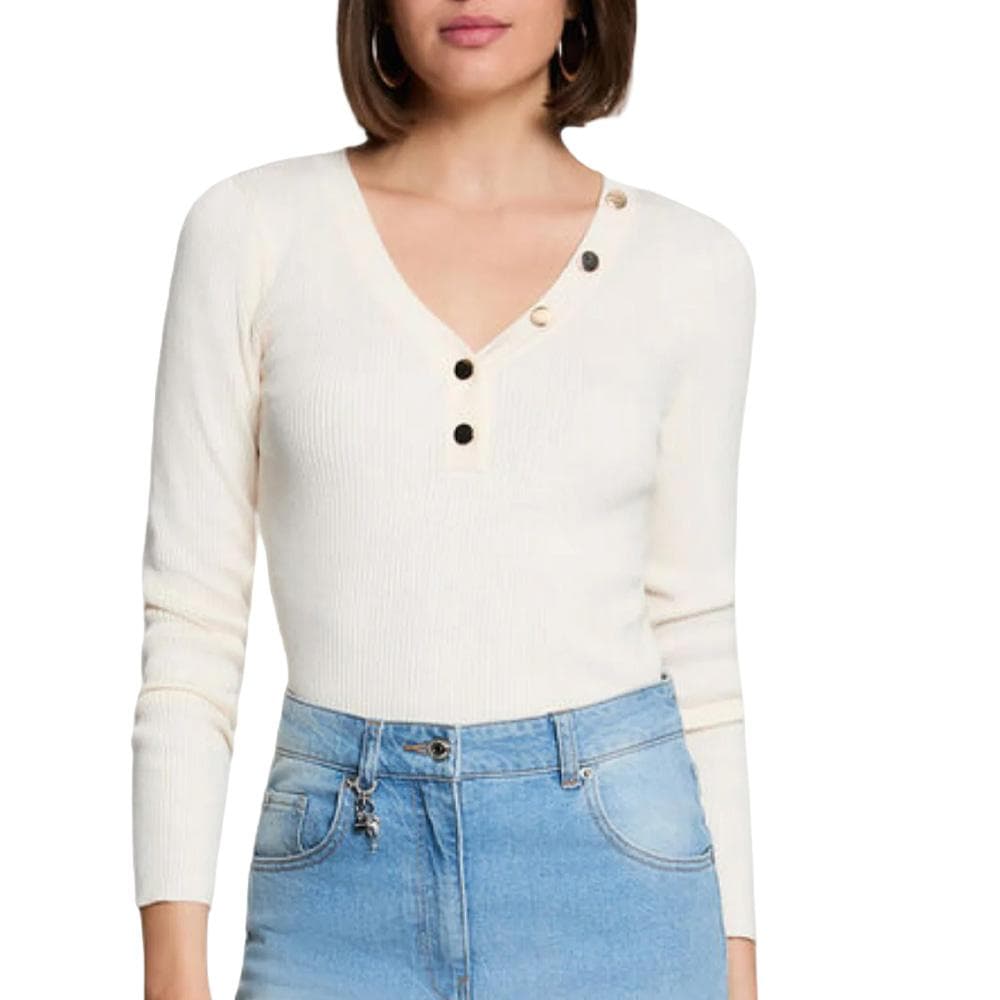 Pull Écru Femme Morgan MBANBIN 1