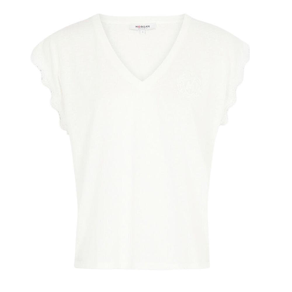 T-shirt Blanc Femme Morgan DECUME 3