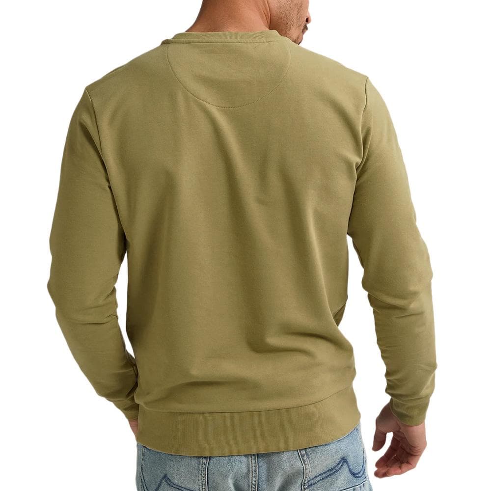 Sweat Vert Kaki Homme Petrol Industries Neck 2