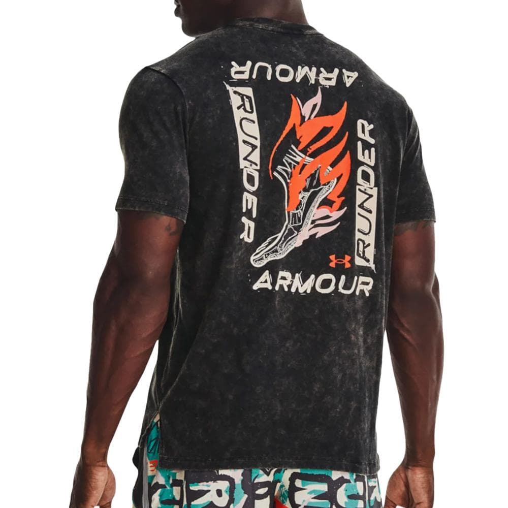 T-Shirt Noir Homme Under Armour Destroy 2