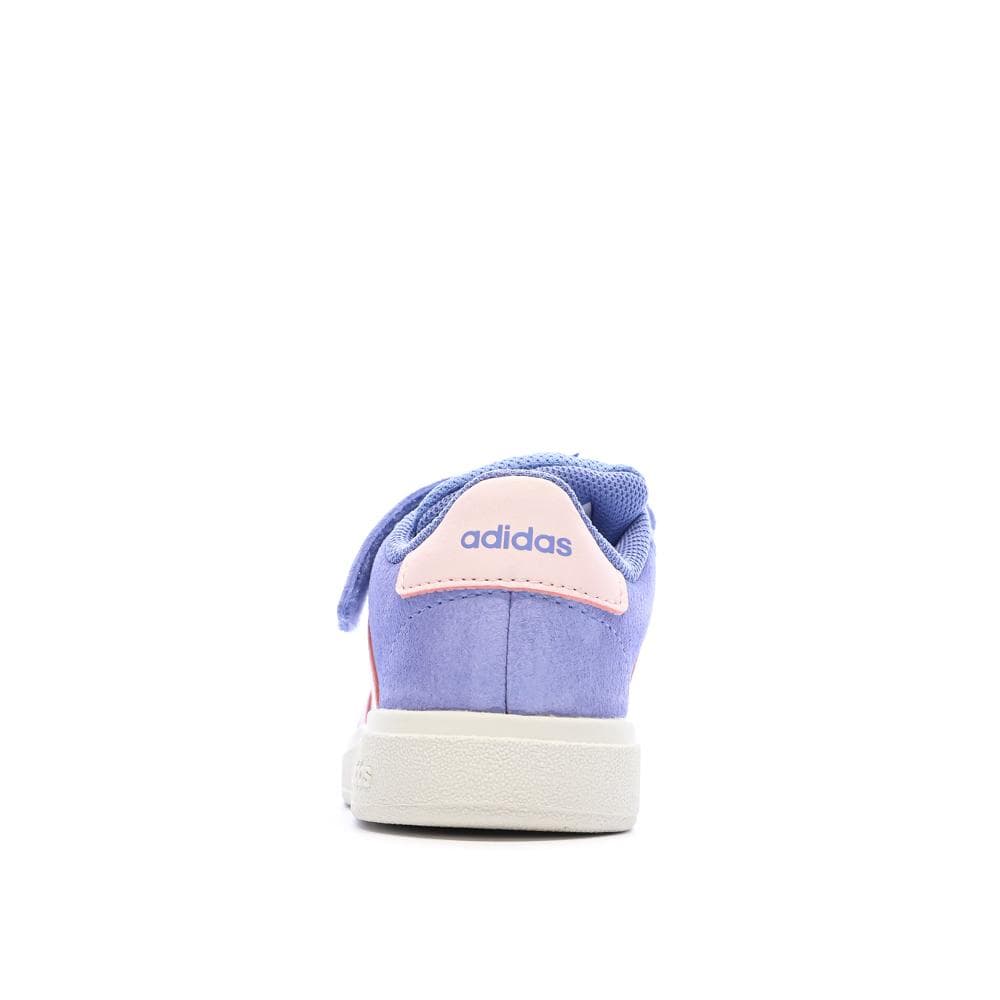 Baskets Violette/Rose Fille Adidas Grand Court 3