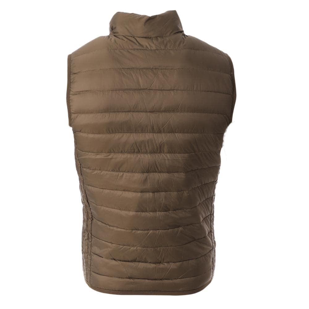Doudoune Sans Manches Marron Clair Homme Schott OAKLANDVRS 2