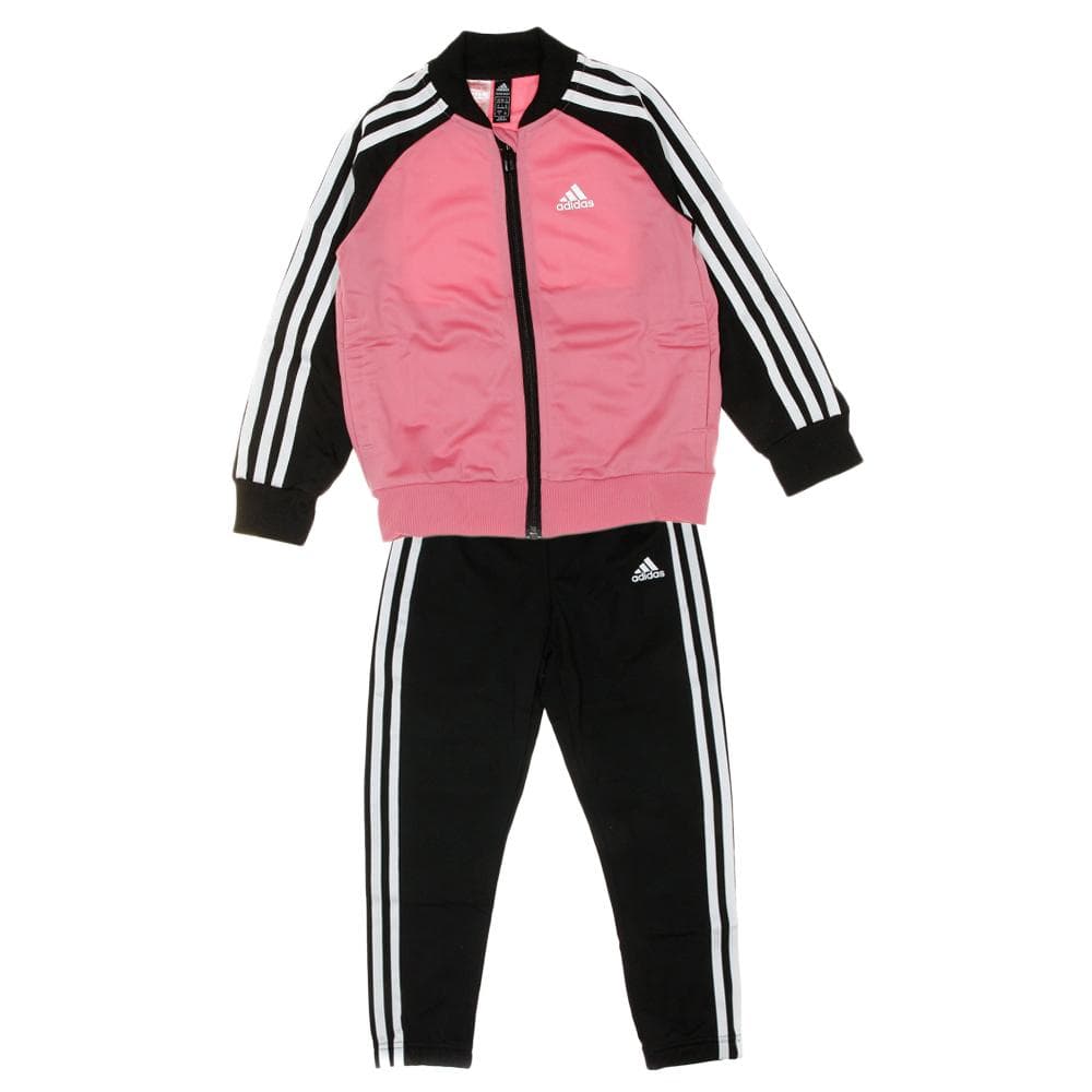 Survêtement Noir/Rose Fille Adidas HE3171 1