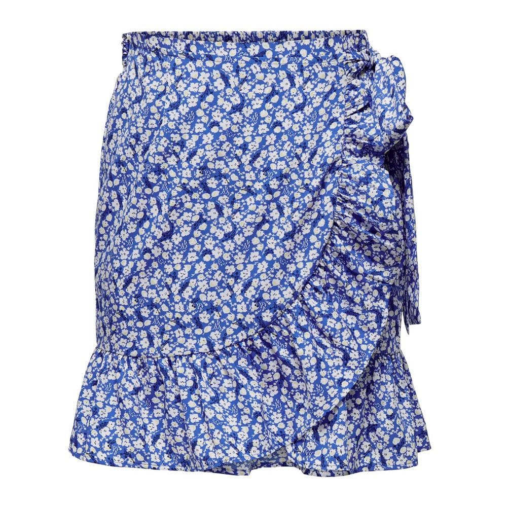 Jupe Bleu à Fleurs Femme Only Olivia 1