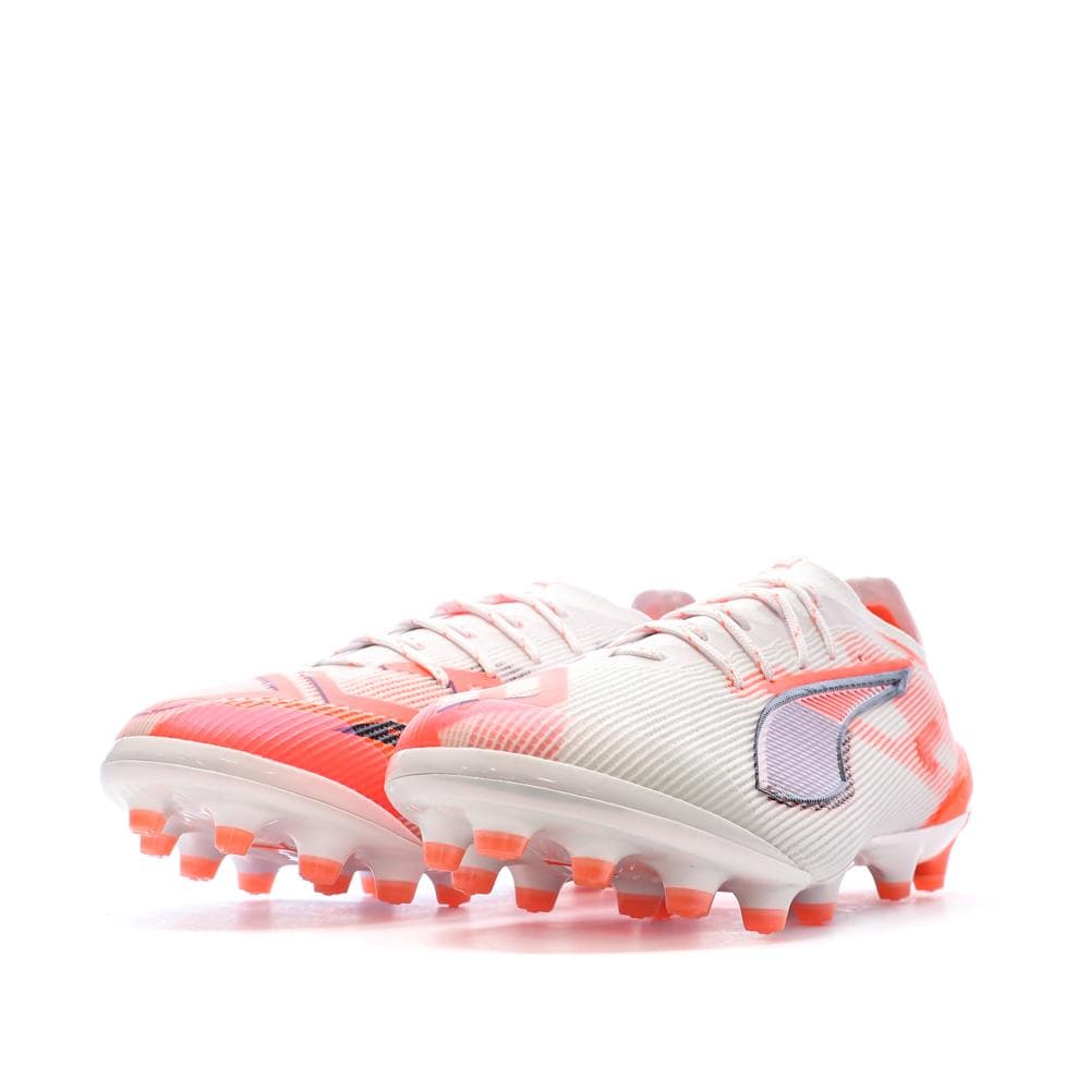 Chaussures de Football Blanc/Rouge Homme Puma Ultra 5 Ultimate Ag 6