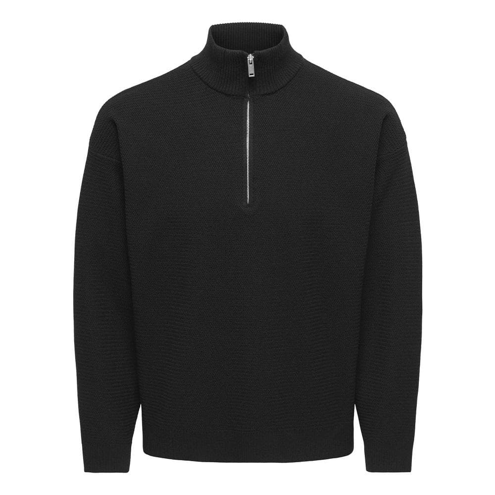 Pull Camionneur Noir Homme Only & Sons Carter 1