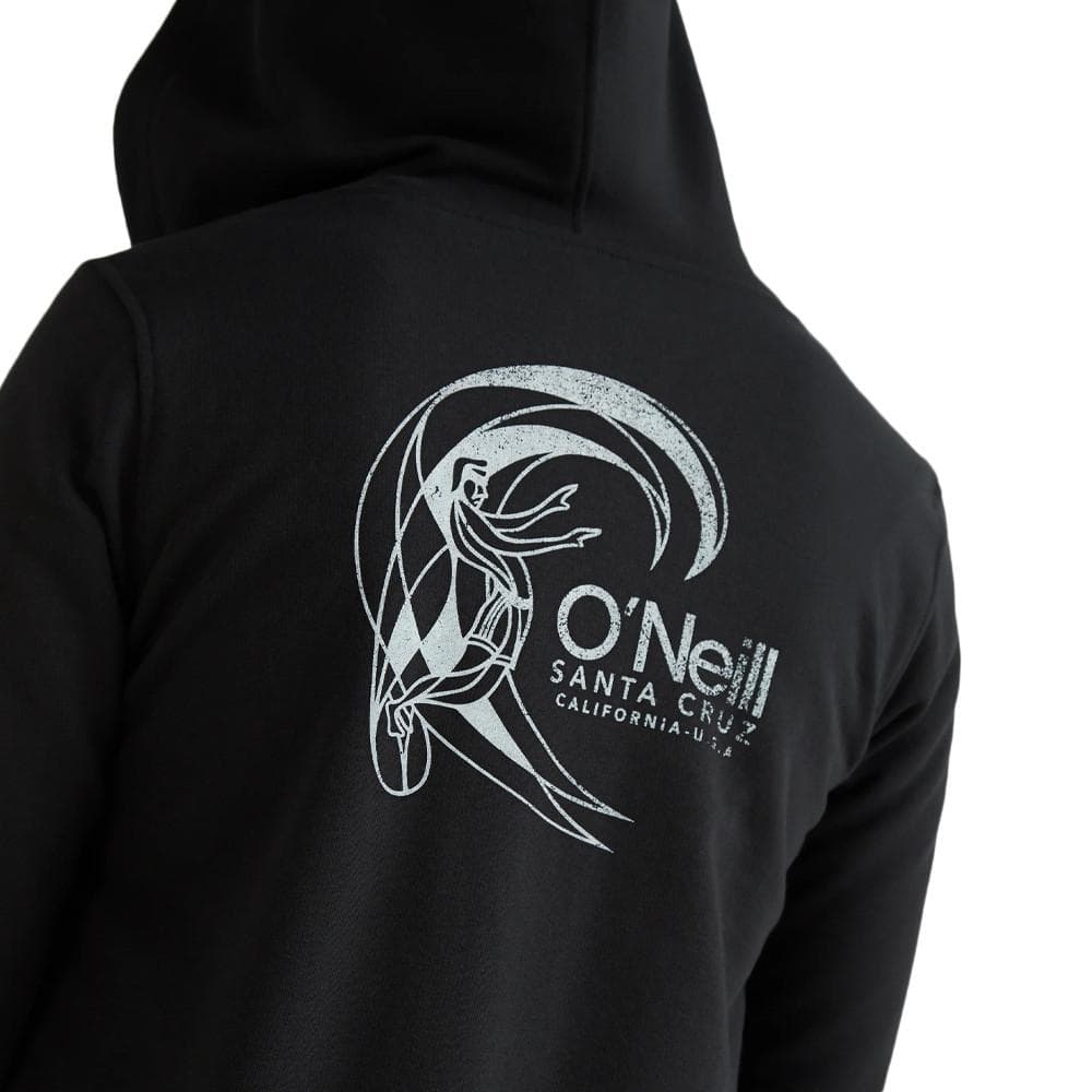 Sweat Zippé à capuche Noir Femme O'Neill Circle Surfer 3