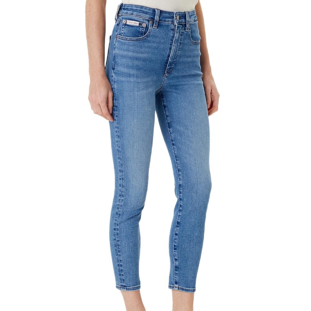 Jean Skinny Bleu Femme Calvin Klein Jeans High Risee 1