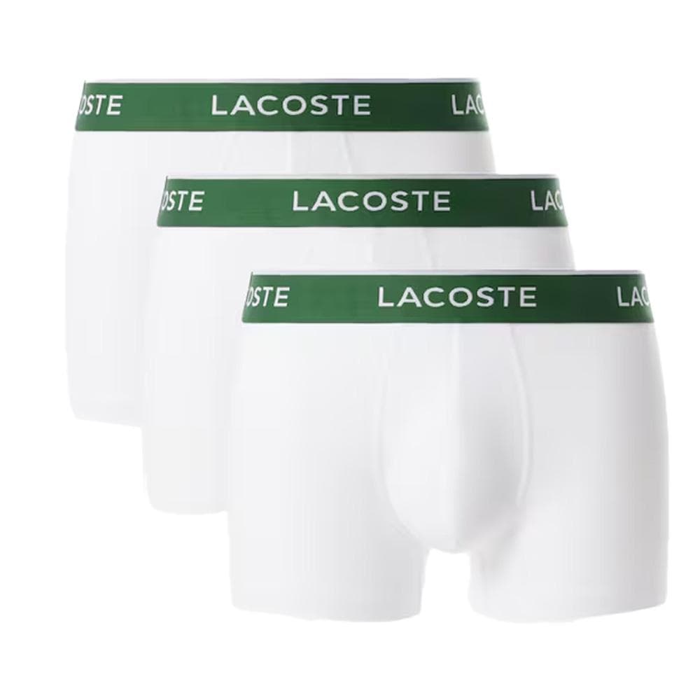 Lot de 3 Boxers Blanc Homme Lacoste 5H1300 2