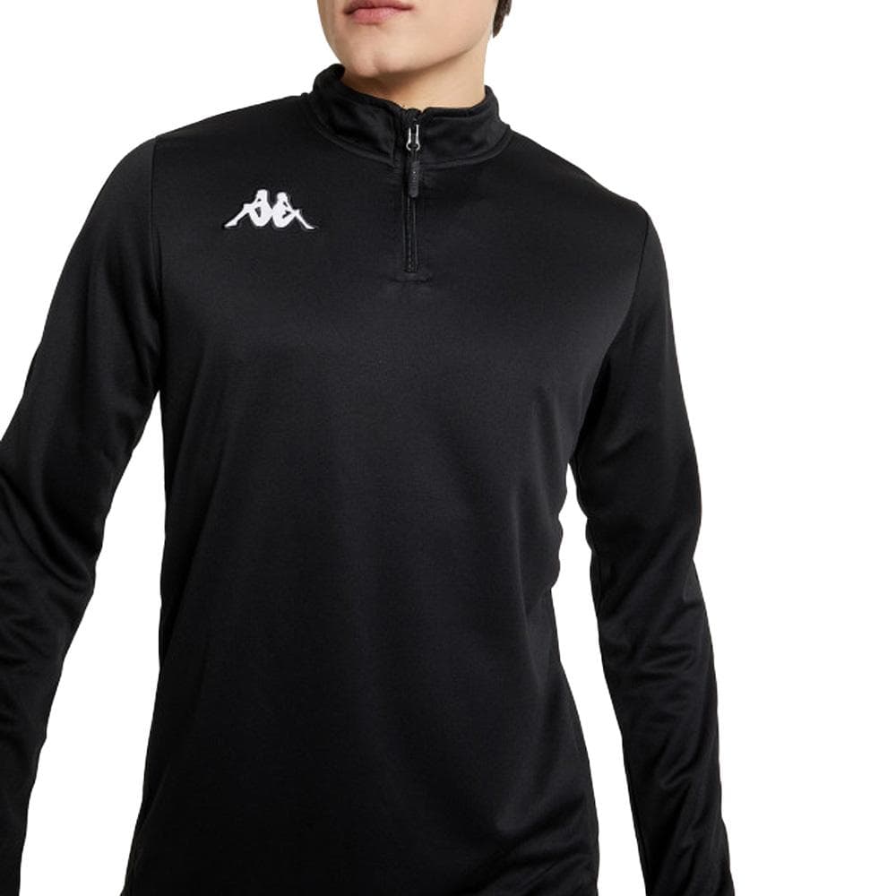 Sweat Noir/Blanc Garçon Kappa Tavole 1