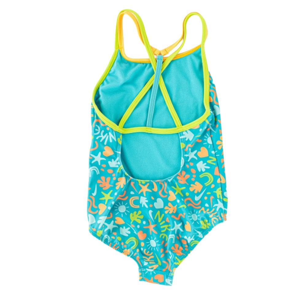 Maillot de bain 1 pièce Bleu Fille Nike Crossback 2