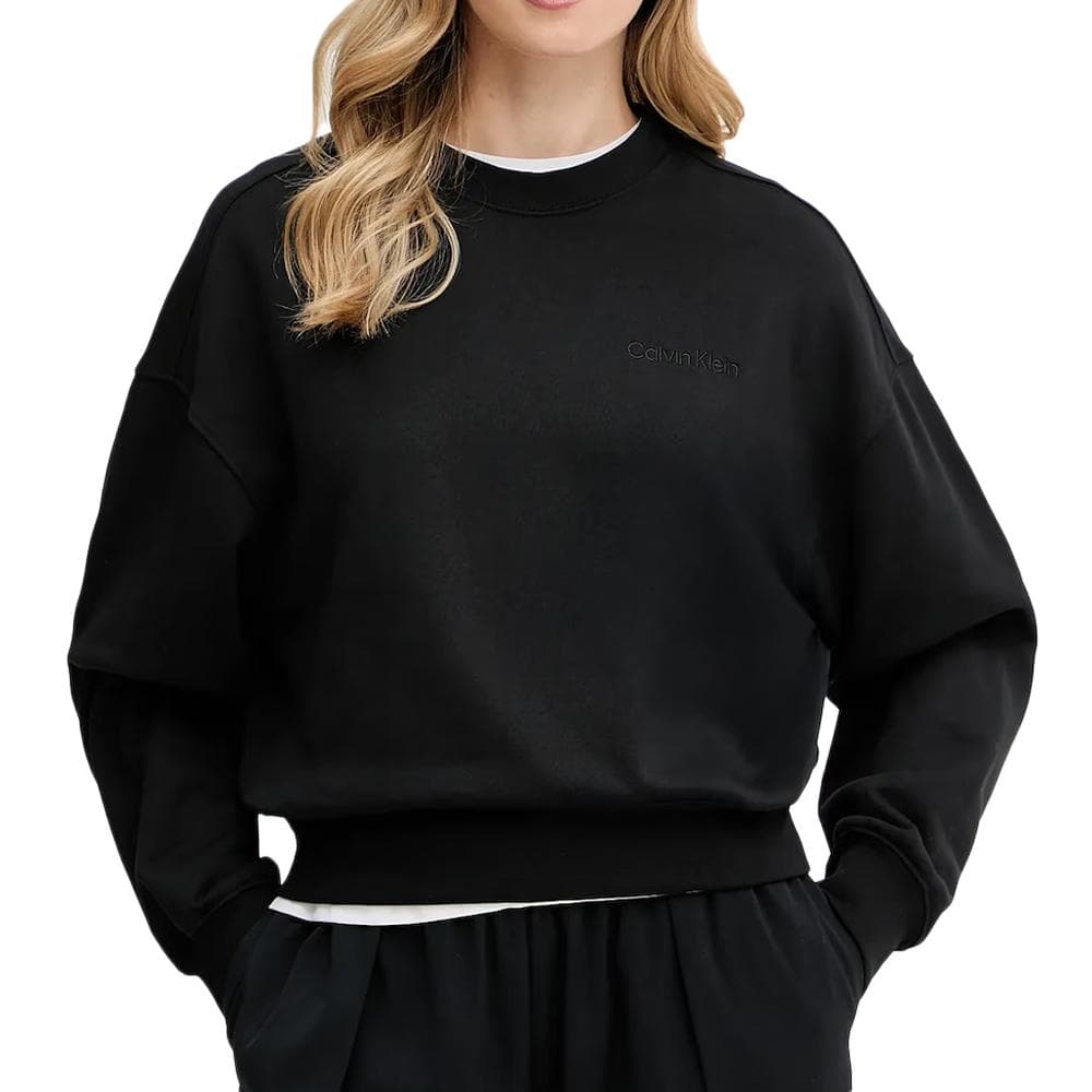 Sweat Noir Femme Calvin Klein Jeans French 1