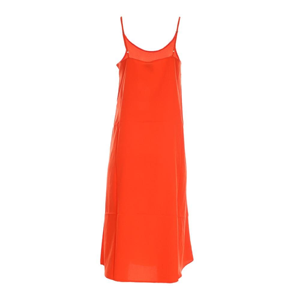 Robe Rouge mi-longue Femme Vero Moda Jeanett 2