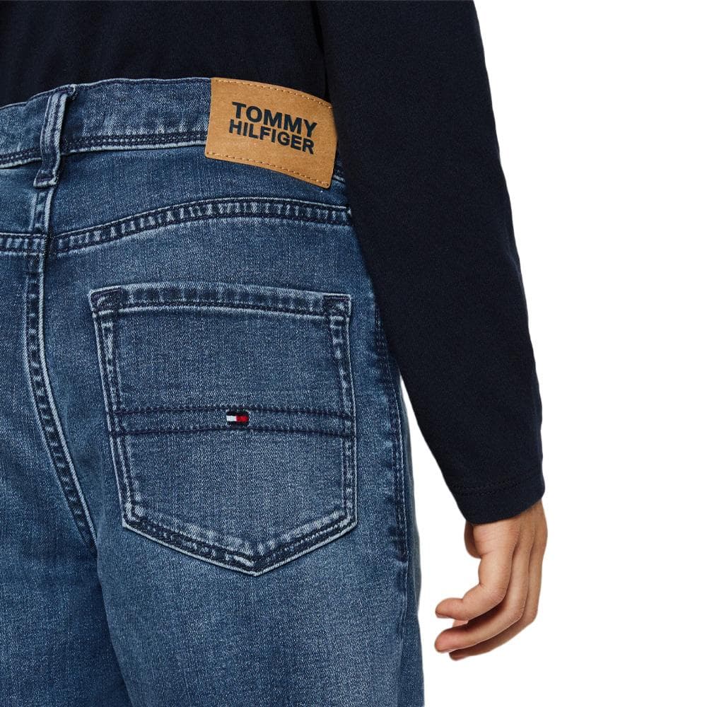 Jean Slim Bleu Garçon Tommy Hilfiger Scanton KB0KB09181 2