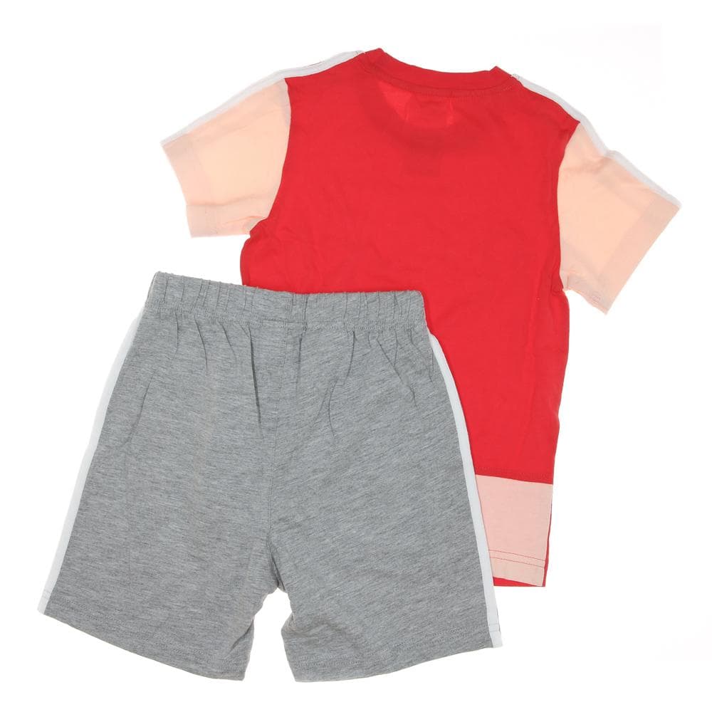 Ensemble Rouge/Gris Fille Adidas Sum 2