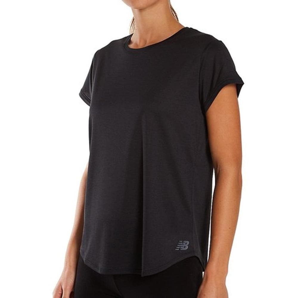 T-shirt Noir Femme New Balance Sports 1