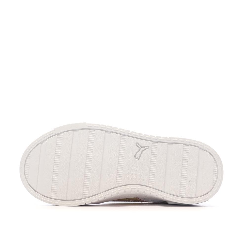 Baskets Blanc/Rose irisé Fille Puma Jada Holo 5