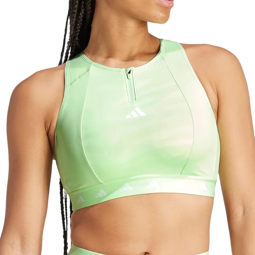 Brassière Verte Femme Adidas IR5642 1