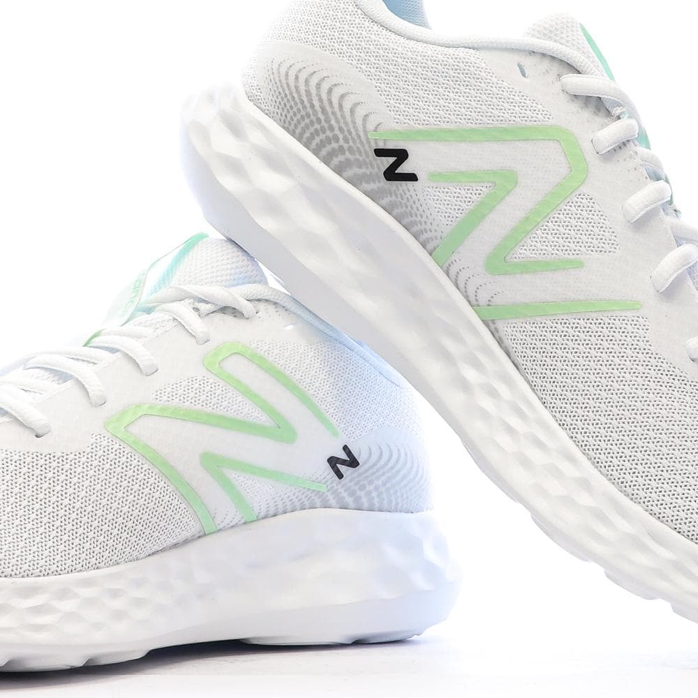 Chaussures de Running Blanches/Verte Homme New Balance 411 7