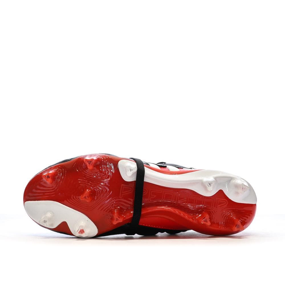 Chaussures de Foot Noir/Rouge Homme Adidas Predator Mania 5