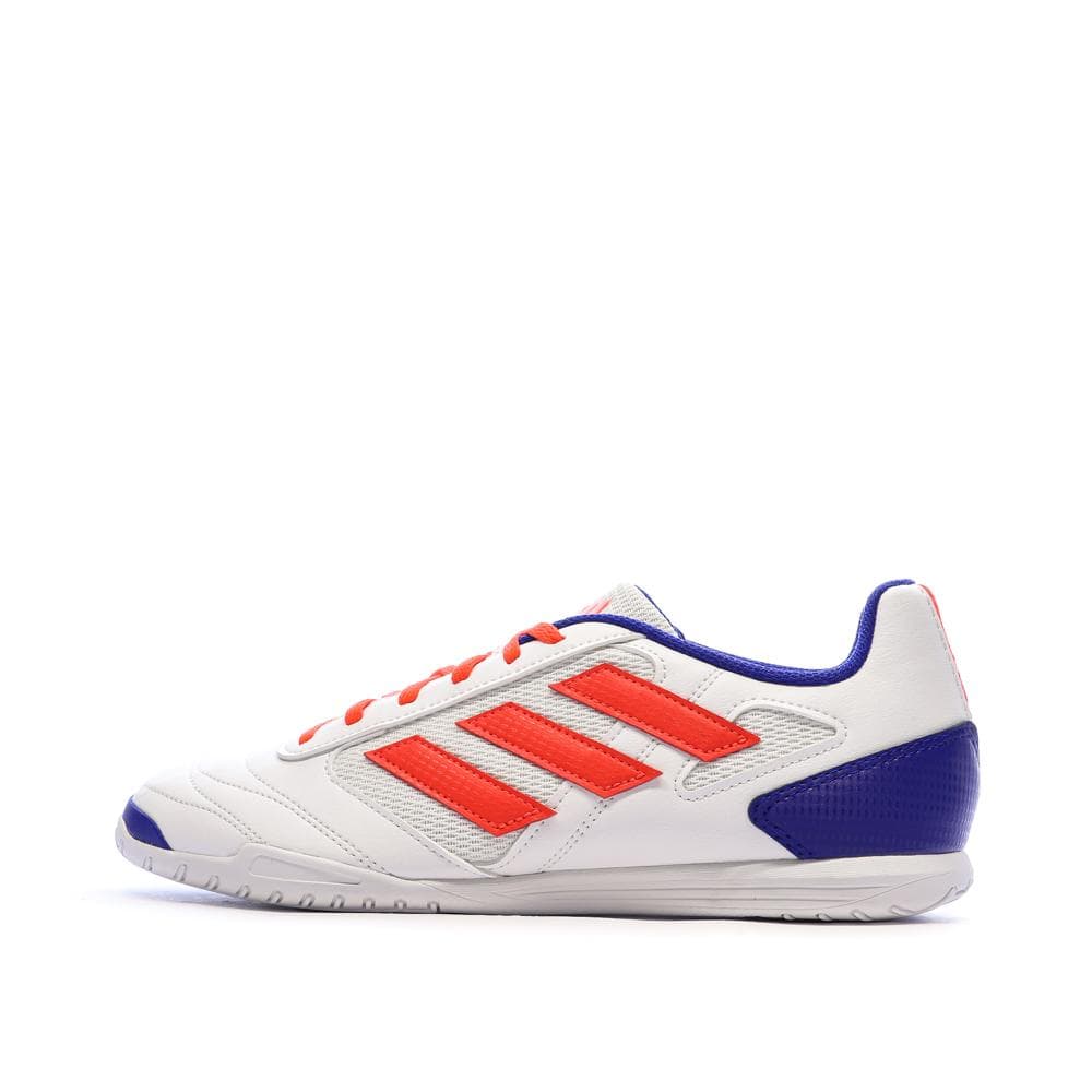Chaussures de Futsal Blanches/Rouges/Bleu Homme Adidas Super Sala 2 1